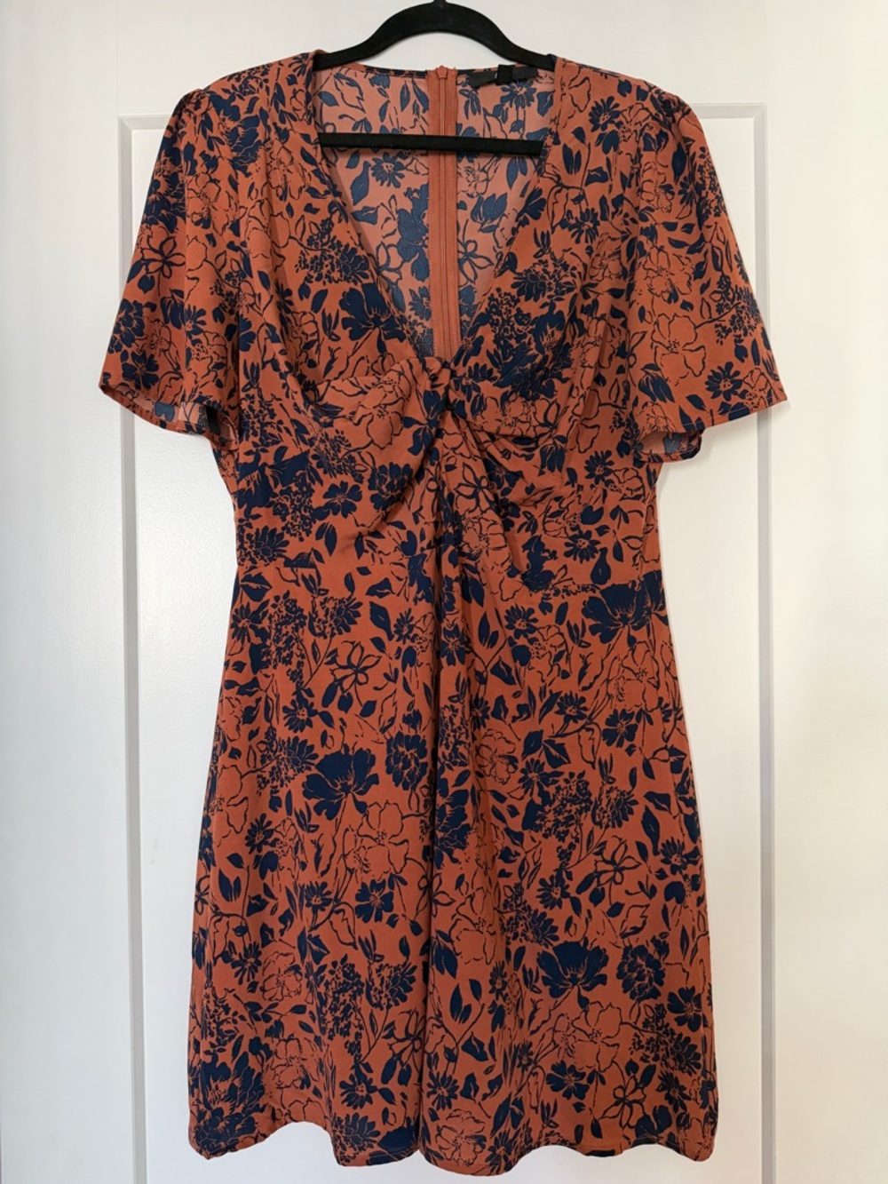 Missguided Floral Mini Dress
